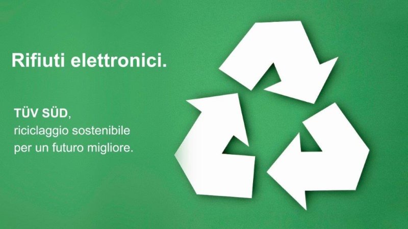 Da TÜV SÜD una chiamata al riciclaggio elettronico 