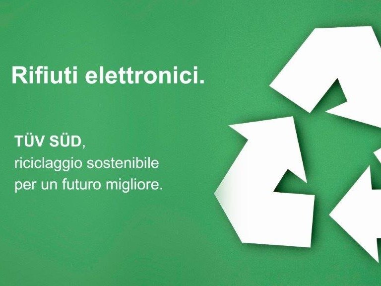 Da TÜV SÜD una chiamata al riciclaggio elettronico 