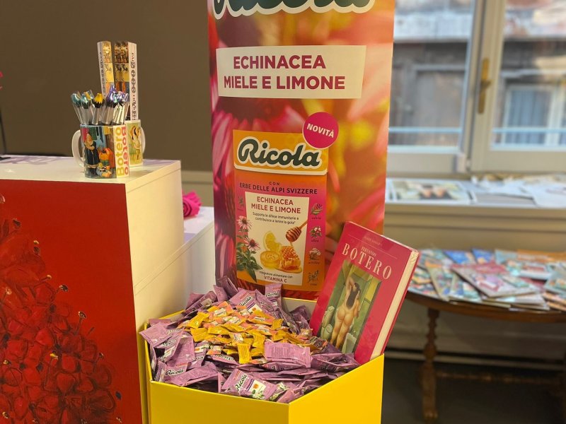 Ricola special partner della mostra di Fernando Botero