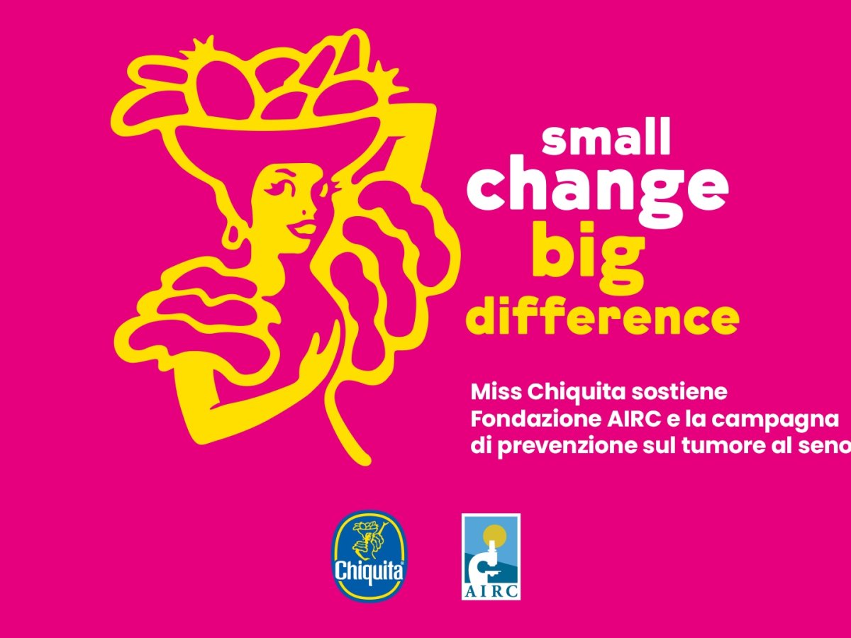 Chiquita e AIRC lanciano la campagna Small Change Big Difference