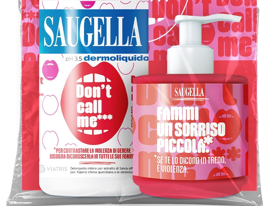 Saugella e D.i.Re lanciano 'DON'T CALL ME', un'iniziativa contro la violenza di genere