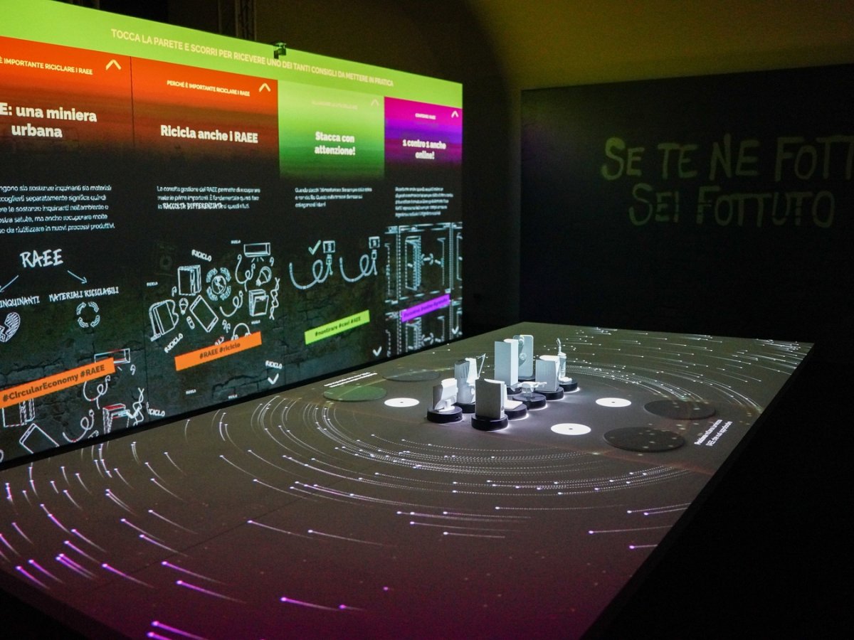 Materia Viva Experience: una mostra immersiva per sensibilizzare sui RAEE