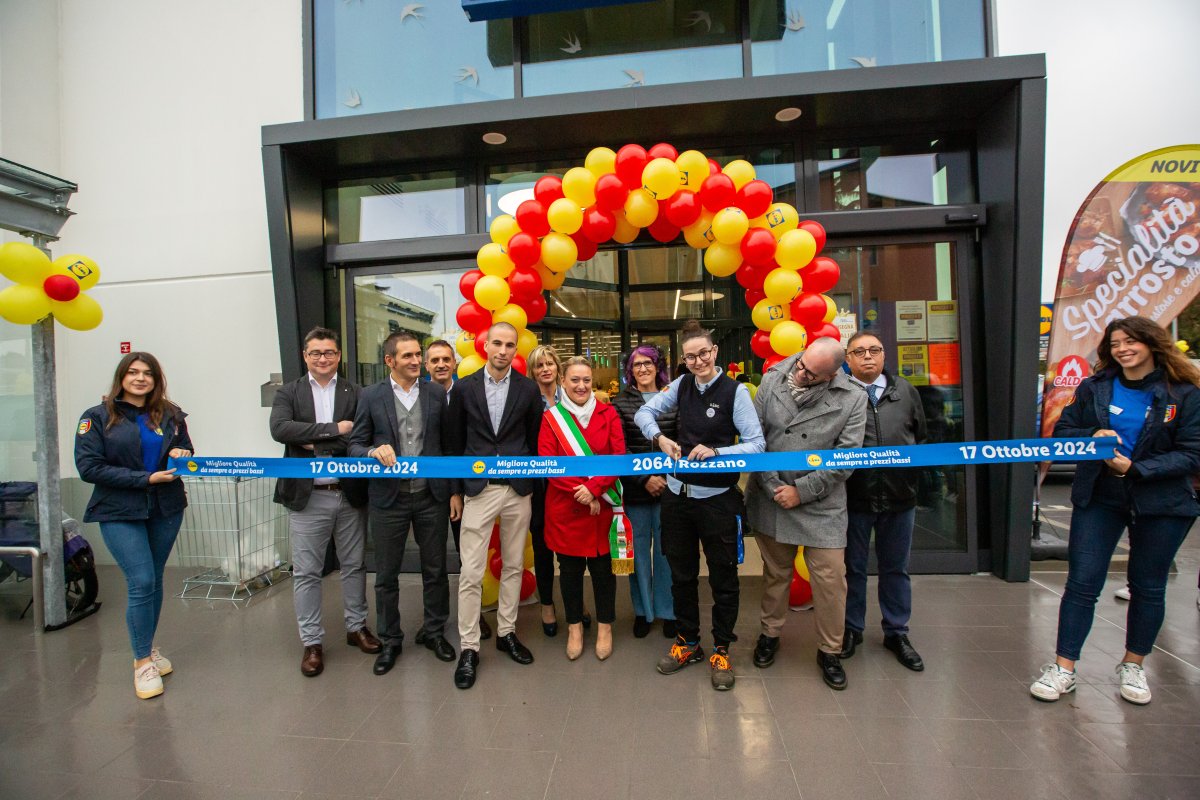 Lidl inaugura il primo store a Rozzano