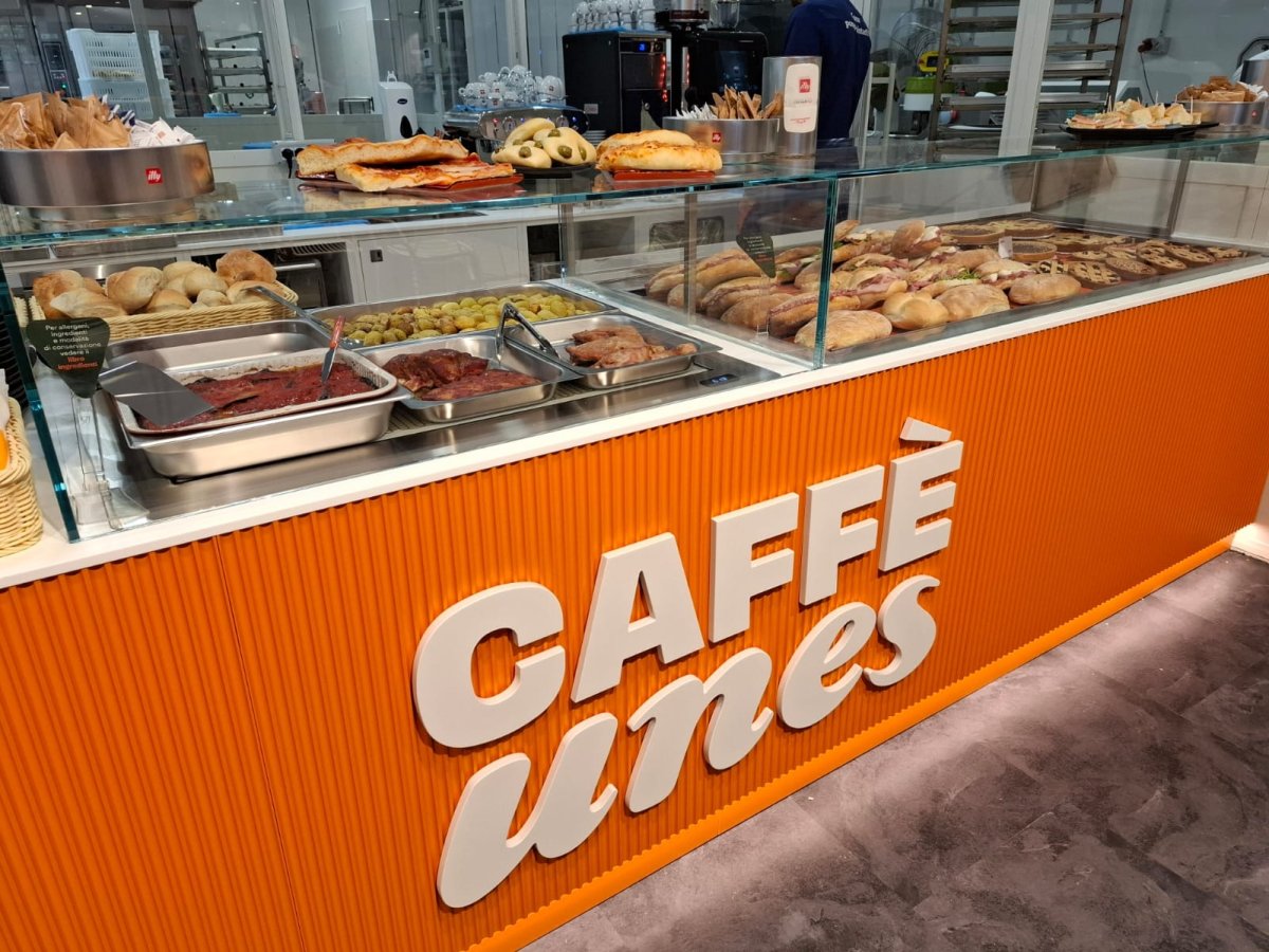 Unes inaugura il nuovo Caffè Unes a Caluso
