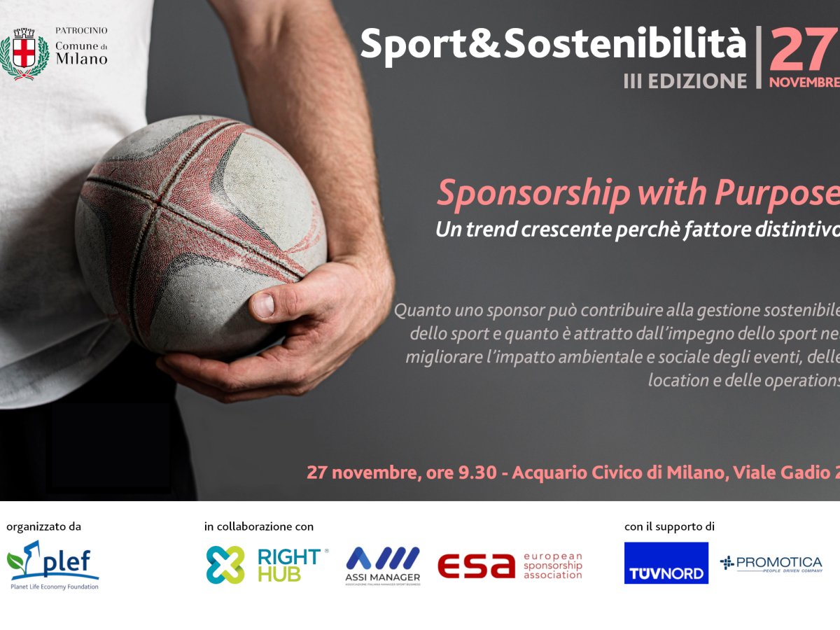 Sport & Sostenibilità: a Milano un confronto sulle sinergie tra imprese e mondo dello sport