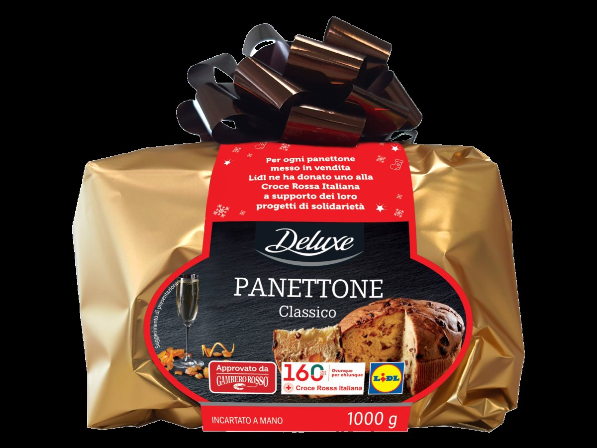 Lidl e Croce Rossa Italiana: torna il Panettone Solidale