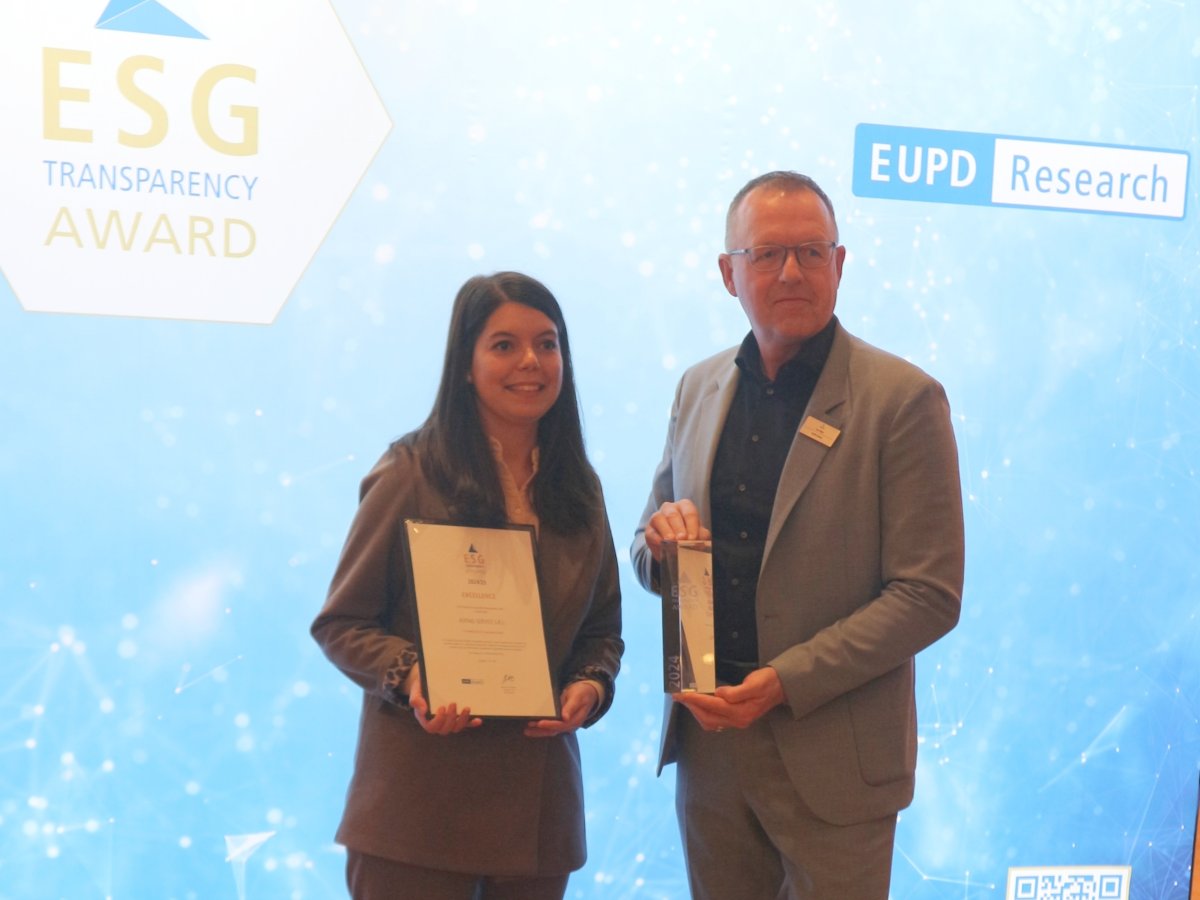 Despar Nord riceve il premio "ESG Transparency Award" per il Report Integrato 2023