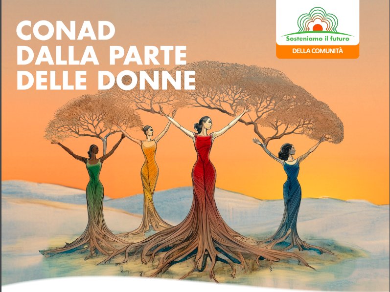 Conad Nord Ovest e EFI: raccolti 105.000 euro per i Centri Antiviolenza