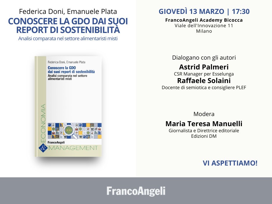 Sostenibilità nella GDO: un nuovo libro analizza trasparenza e strategie ESG