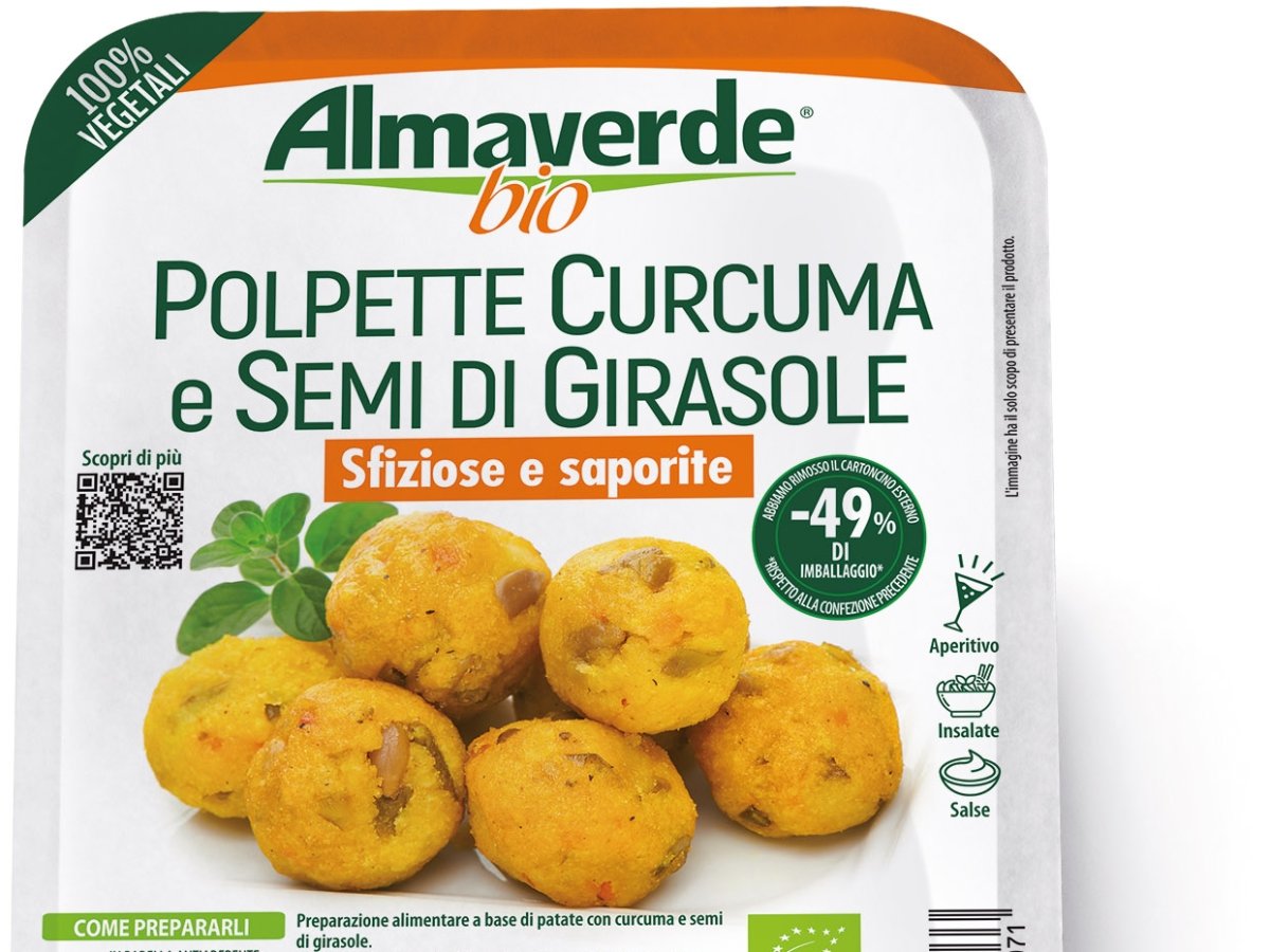 Almaverde Bio rinnova la linea finger food: meno imballaggi, più sostenibilità