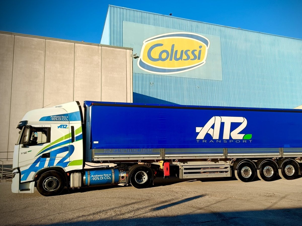 Logistica sostenibile: Colussi adotta il Bio-LNG per il trasporto merci