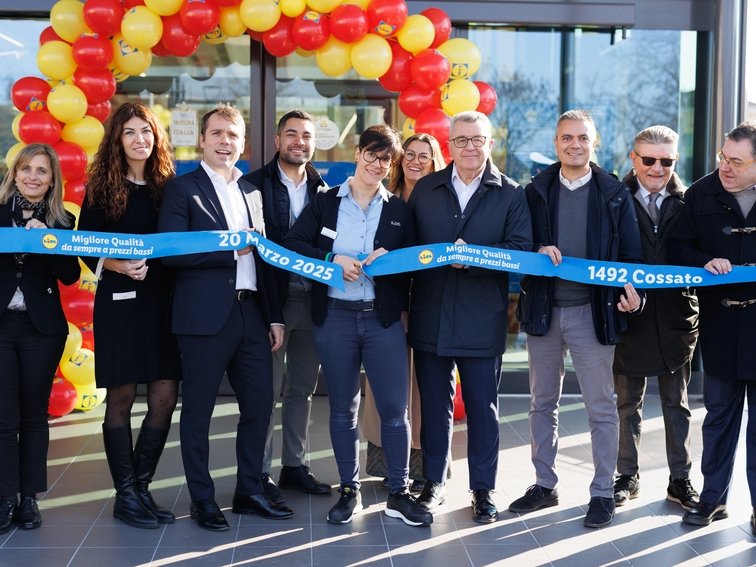 Lidl apre a Cossato un nuovo supermercato sostenibile
