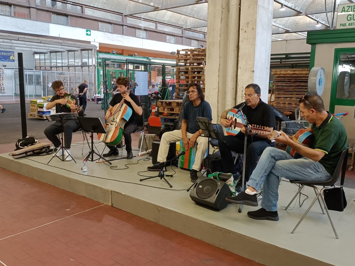  Sogemi: inclusione e cultura con “Il liuto della pace” al Mercato Alimentare