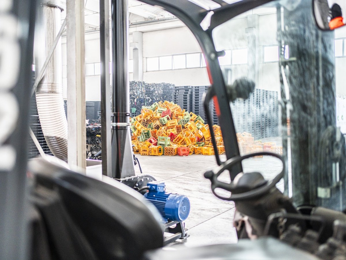 Economia circolare nella logistica: il modello dei pallet in plastica riciclata di Relicyc