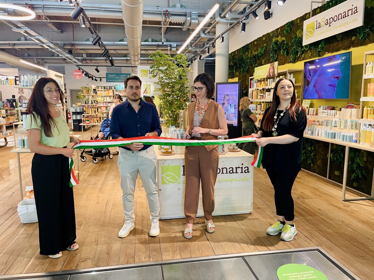 La Saponaria apre a Green Pea un nuovo punto vendita 