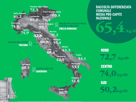 Raccolta di carta e cartone: nuovo record nel 2024