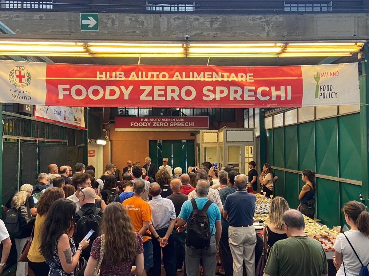 Inaugurato un Nuovo Hub Foody Zero Sprechi al Mercato Agroalimentare di Milano