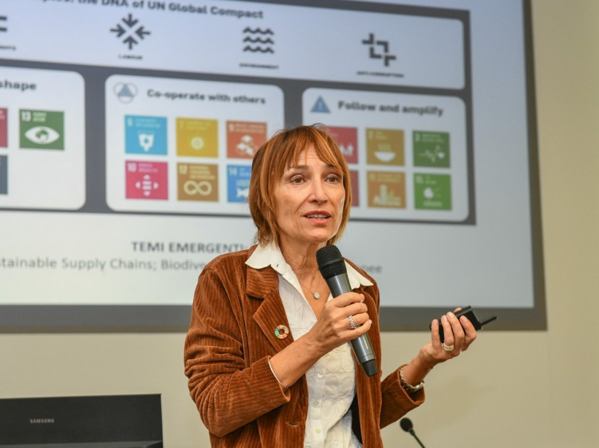 Daniela Bernacchi, Executive Director di UN Global Compact Network Italia
