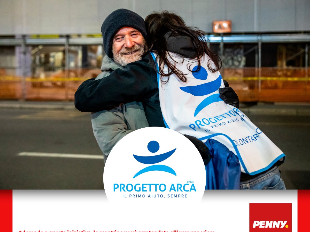 PENNY Italia rilancia #ARROTONDAeDONA con Fondazione Progetto Arca