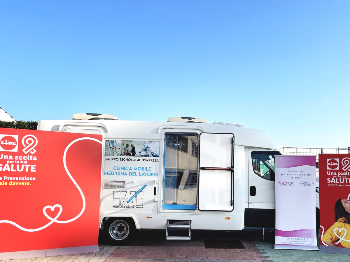 Lidl Italia: prevenzione in azienda con 1.200 visite gratuite