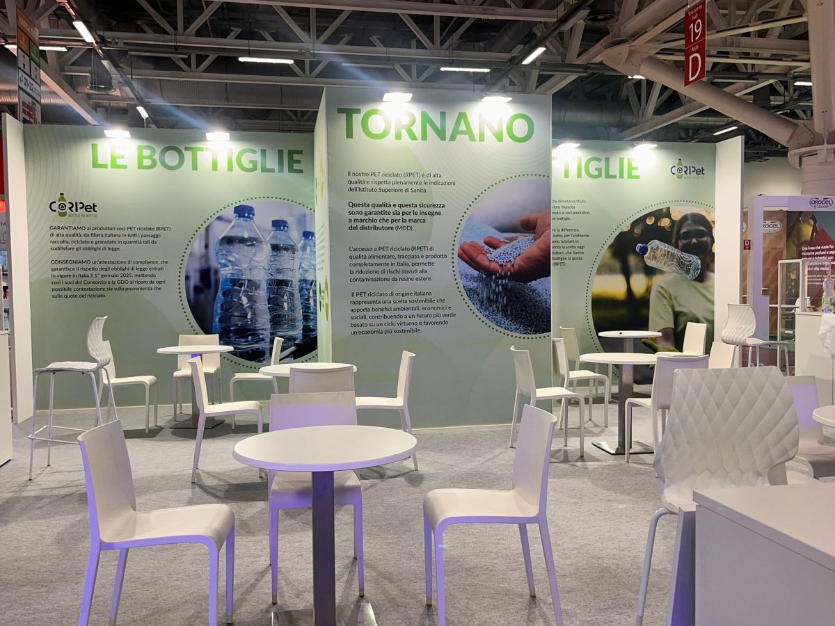 Coripet a Marca 2026: il 15 gennaio un focus su riciclo, bottle to bottle e GDO 