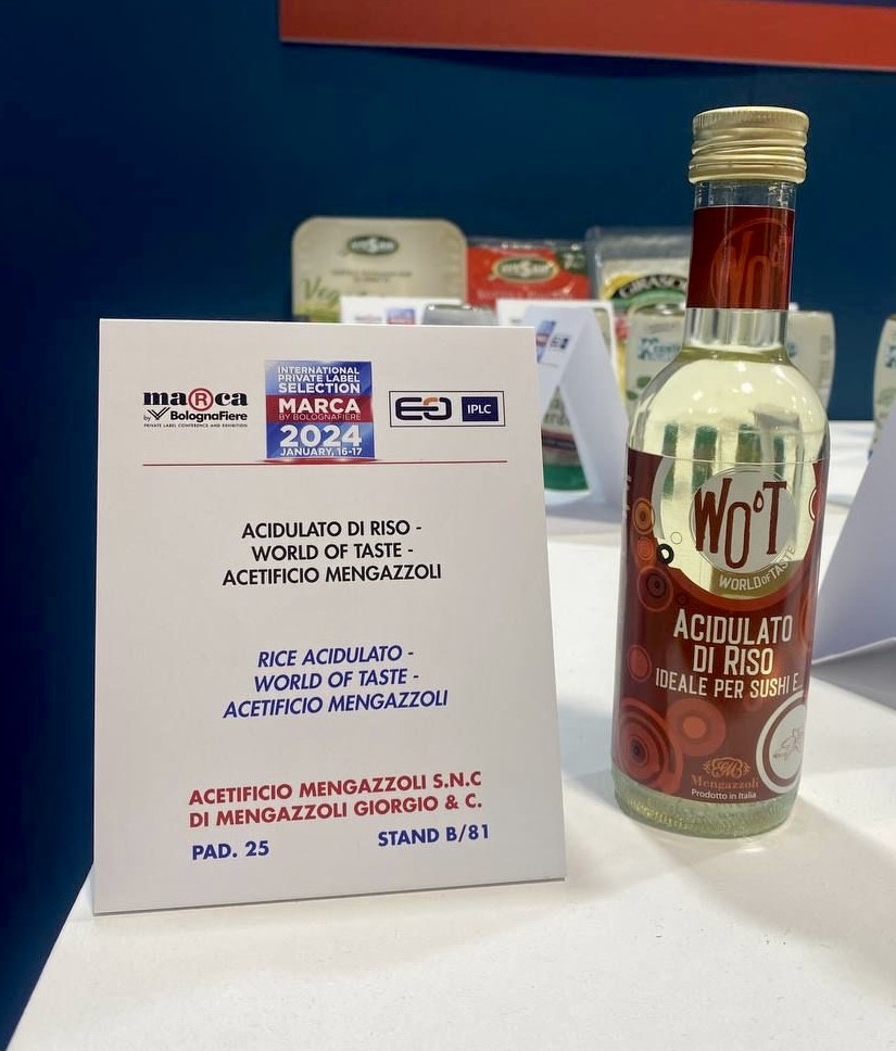 Acetificio Mengazzoli premiato alla fiera Marca 2024