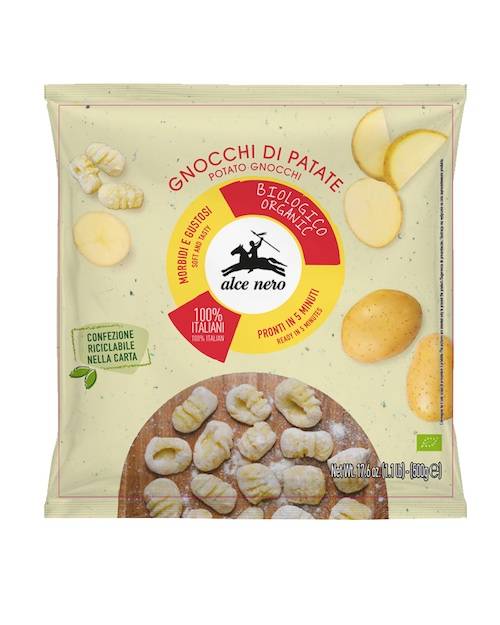 Green Retail  - Nuove referenze biologiche surgelate Alce Nero: gnocchi e purea di patate, cimette di rapa 