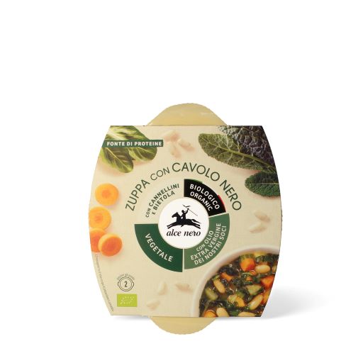 Alce Nero propone le zuppe estive realizzate utilizzando ingredienti vegetali e biologici