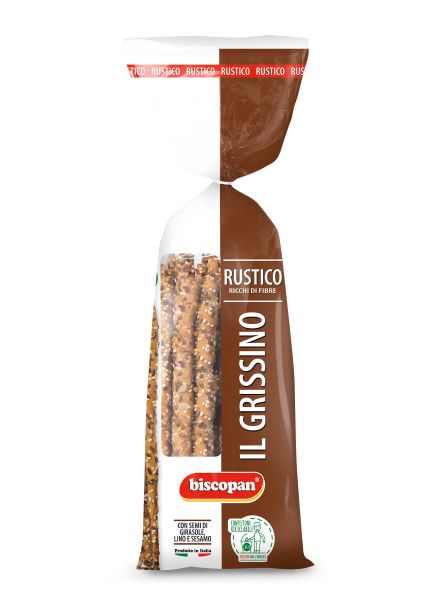 I grissini bio linea Pan Rustico di Biscopan
