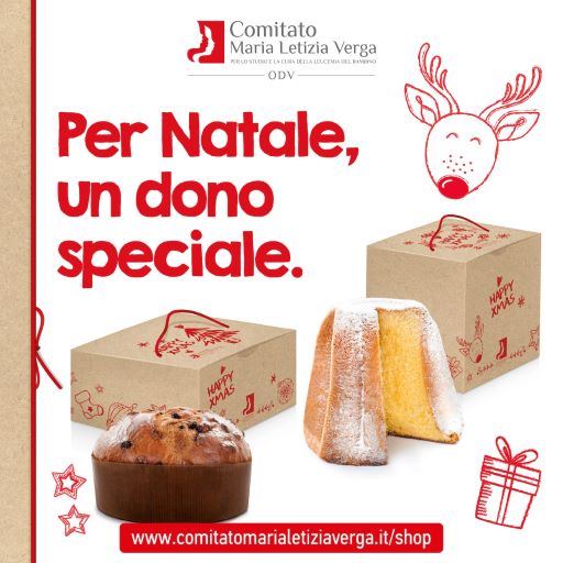 Natale 2022, i regali solidali del comitato Maria Letizia Verga
