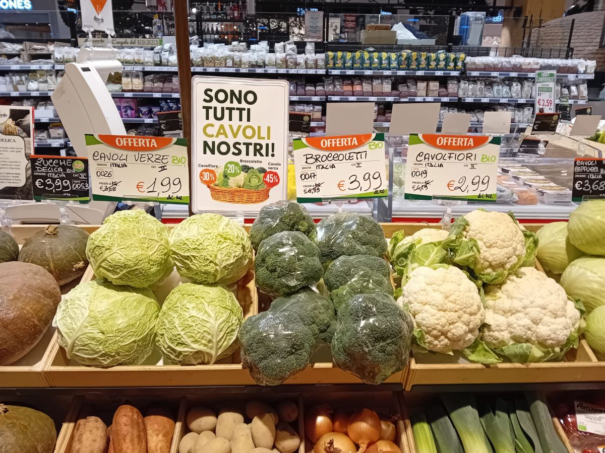 Le brassicaceae, simbolo della stagione invernale, vengono celebrate nelle Isole Almaverde Bio