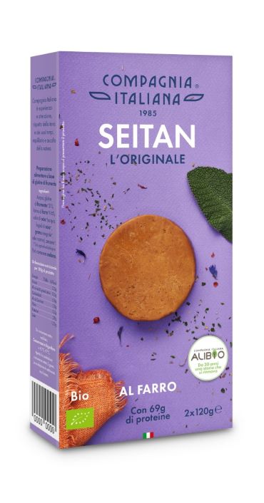 Seitan l’Originale al farro di Compagnia Italiana