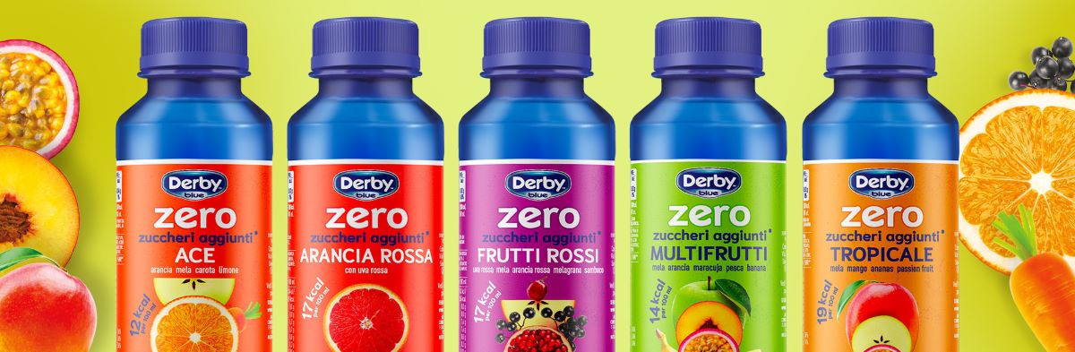 Derby Blue Zero rinnova la gamma vending 360 ml Pet