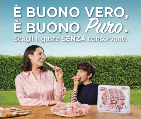 Fratelli Beretta punta sull’unicità della linea Puro con la campagna “È buono vero, è buono puro"