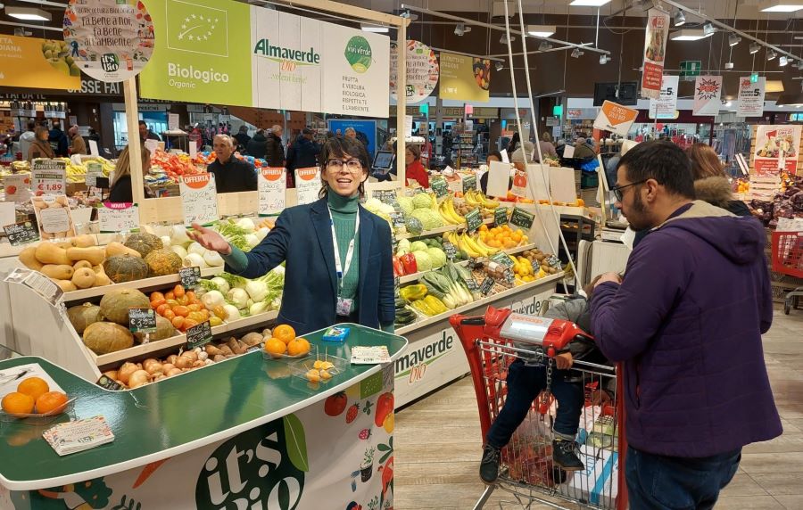 It's Bio a Pesaro: l'ortofrutta biologica è spiegata dalla nutrizionista Dellacostanza