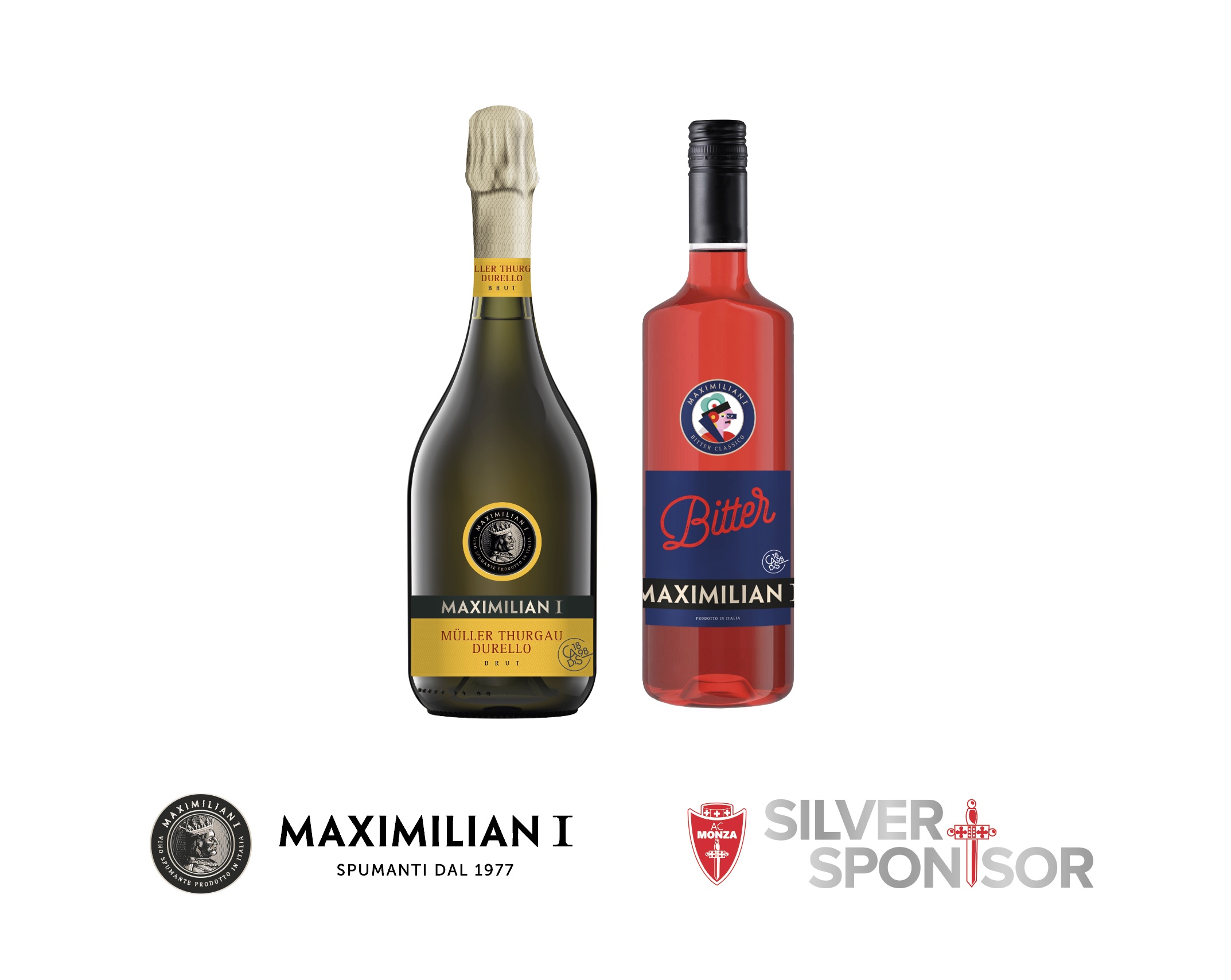 Maximilian I brinda con A.C. Monza e lancia il bitter per cocktail e aperitivi