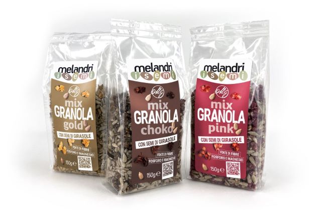 Mix granola: 3 miscele croccanti a base di semi di girasole