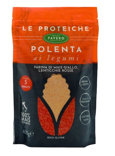 Molino Favero presenta Le Proteiche, la nuova linea di polenta ai legumi