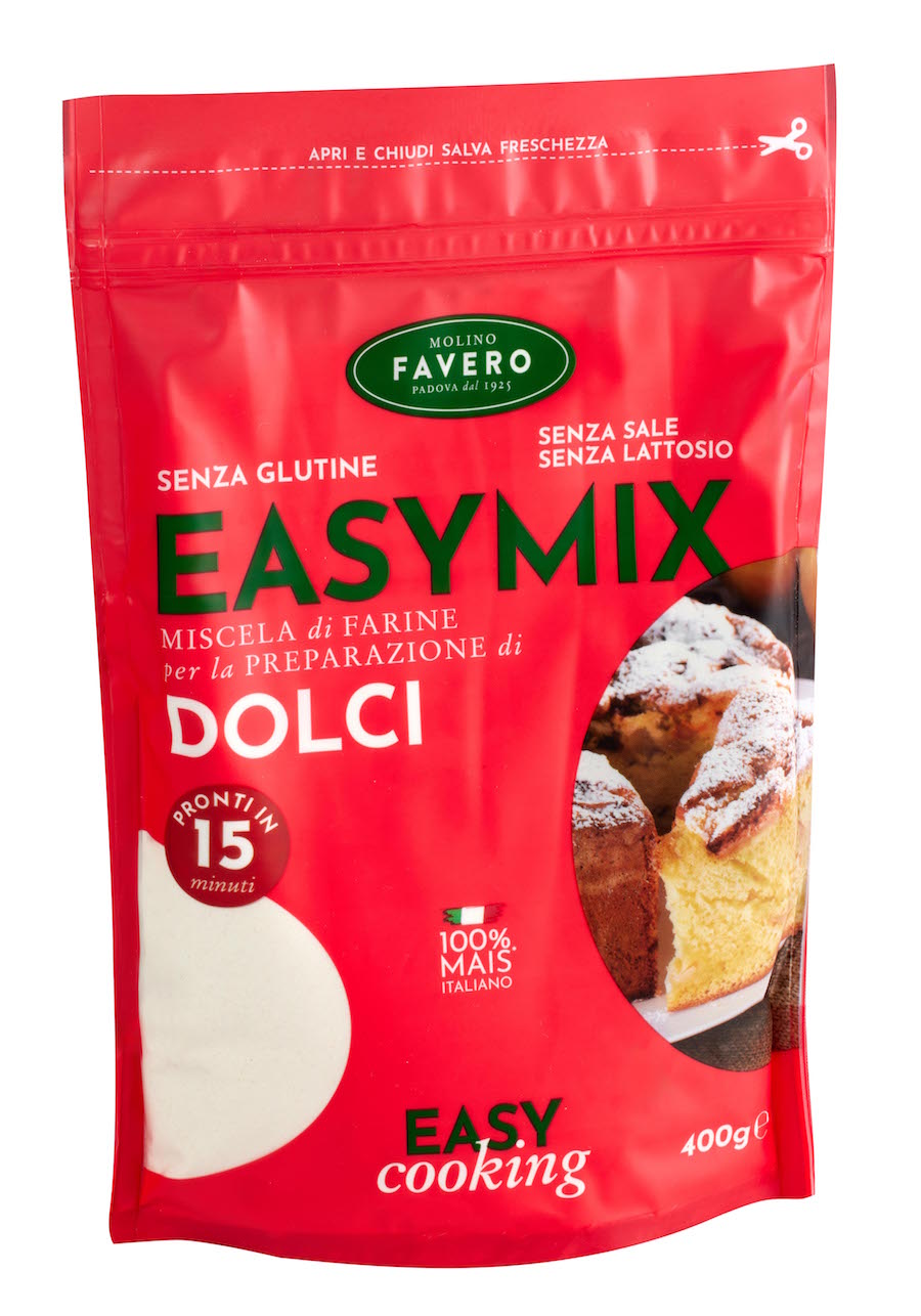 Easy mix di Molino Favero: preparati senza glutine per dolci e pancake