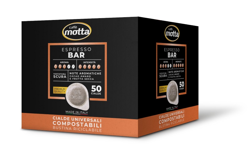 Caffè Motta rinnova la linea di cialde compostabili