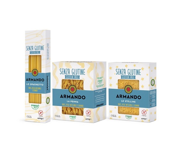 Pasta Armando rinnova l'offerta gluten free