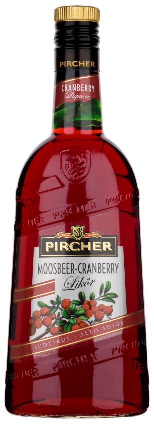 La Distilleria Pircher consiglia il liquore al Cranberry