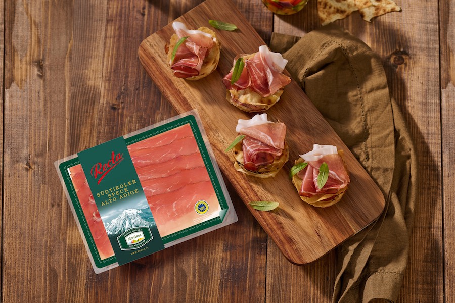 Recla Speck Alto Adige Igp affettato, versatilità in cucina