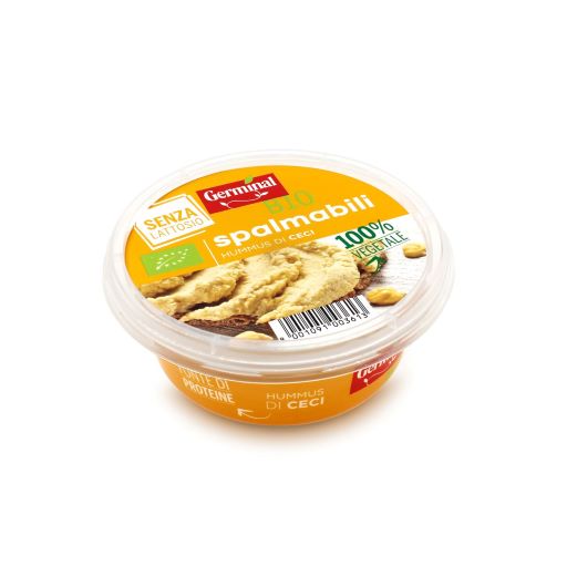 La linea spalmabili Germinal Bio per aperitivi plant based