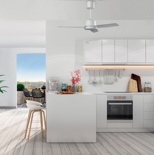 Efficienza energetica e design nei ventilatori da soffitto Nordik Eco di Vortice