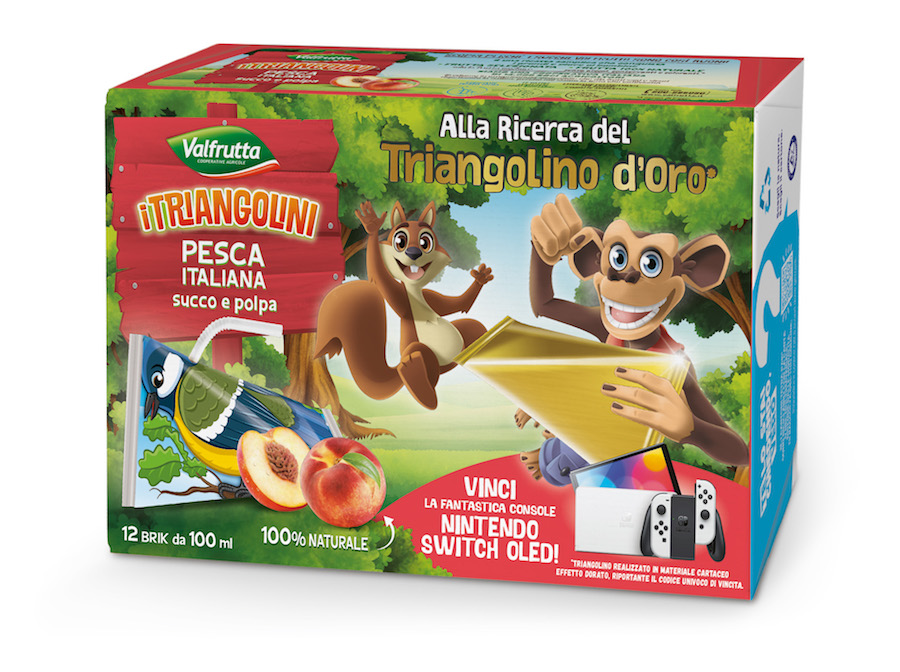 Valfrutta, al via la quarta edizione del concorso “Alla ricerca del Triangolino d’Oro”