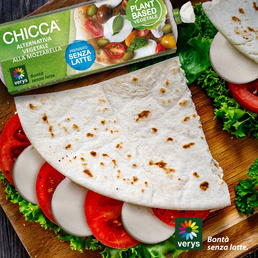 Chicca classica, l'alternativa vegetale alla mozzarella