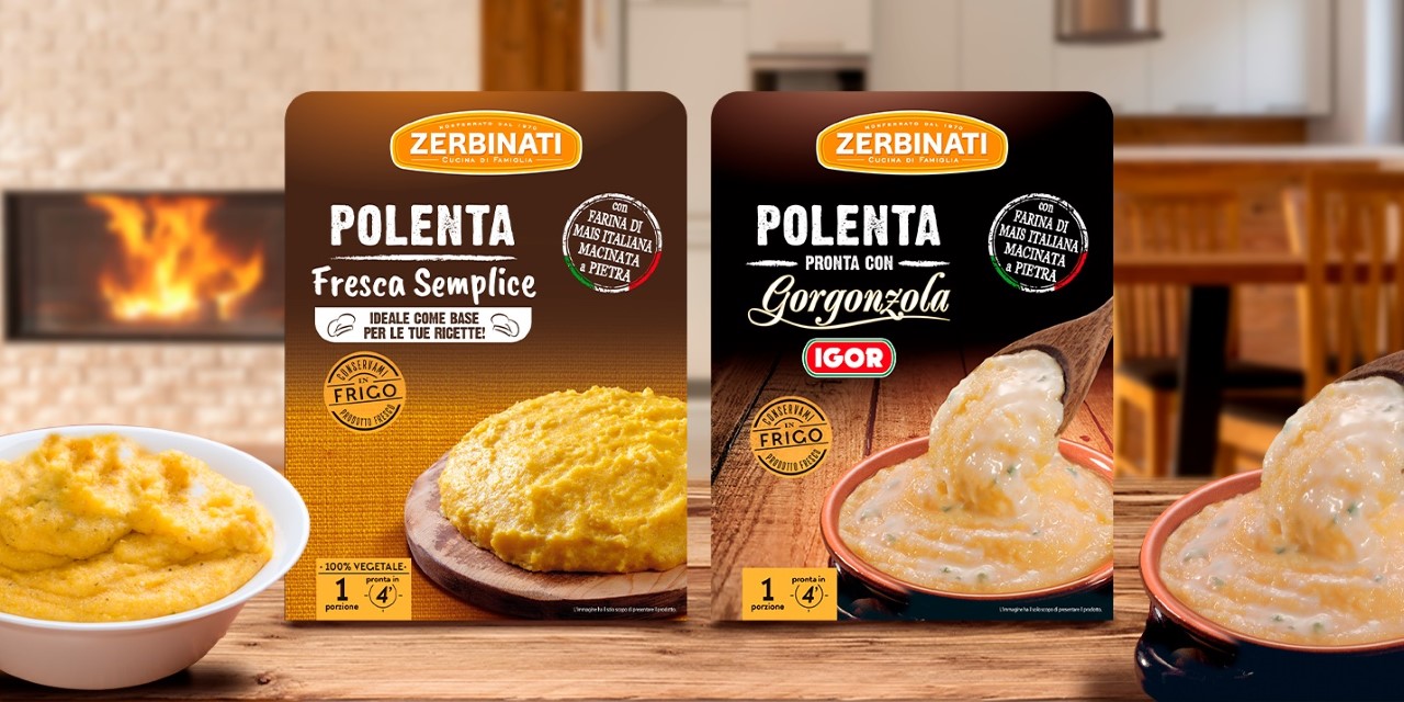 Zerbinati lancia la “polenta fresca semplice”