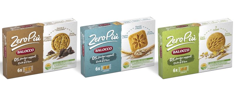Rba realizza il pack dei nuovi frollini ZeroPiù Balocco