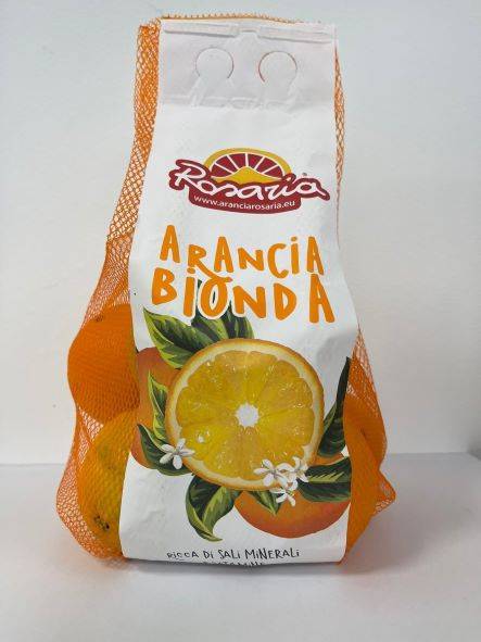 La confezione 100% riciclabile di Arancia Rosaria